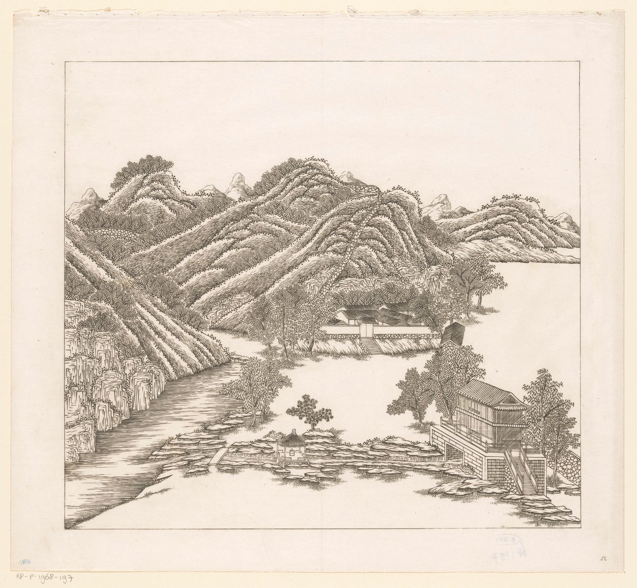 中国承德（热河）避暑山庄部分景观 作者 马泰奥·里帕