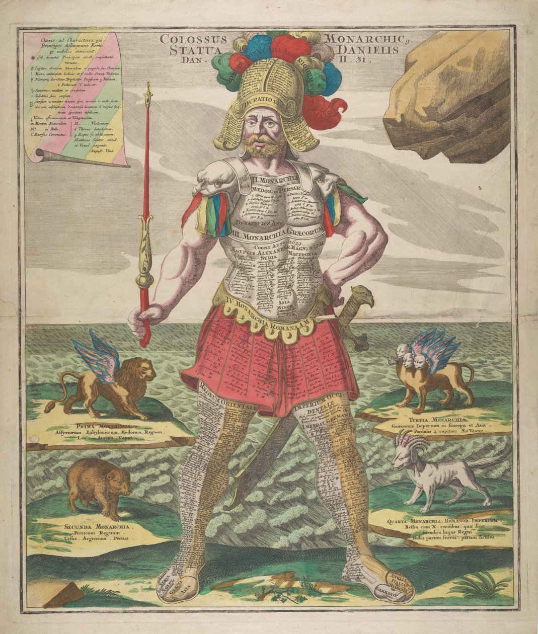 君主制巨像。Statua Danielis, 1730. 作者 马特乌斯·塞特