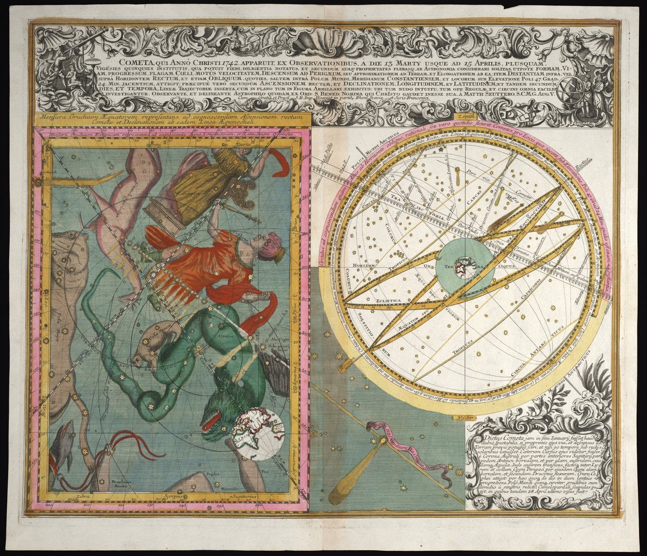 Comet, qui anno Christi, 1742 作者 马特乌斯·塞特