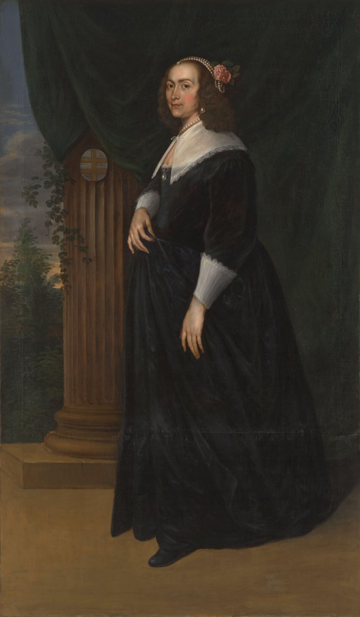 玛丽亚·哈特曼德·德·卡斯特（Maria Hartmansdr de Custer）（e）。 威廉·凯廷的妻子 作者 马修斯·费尔海登