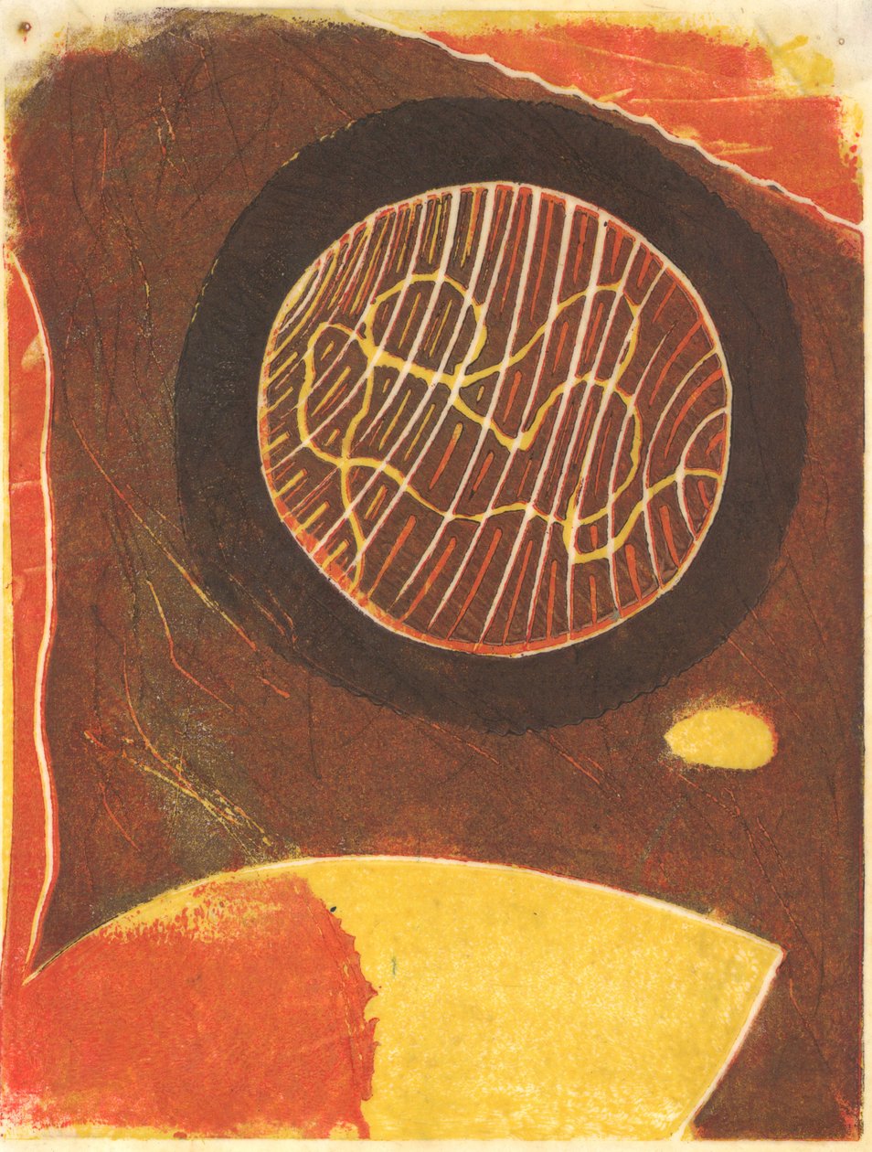 阿穆勒》，2013 年（线刻画） 作者 马修·希尔顿