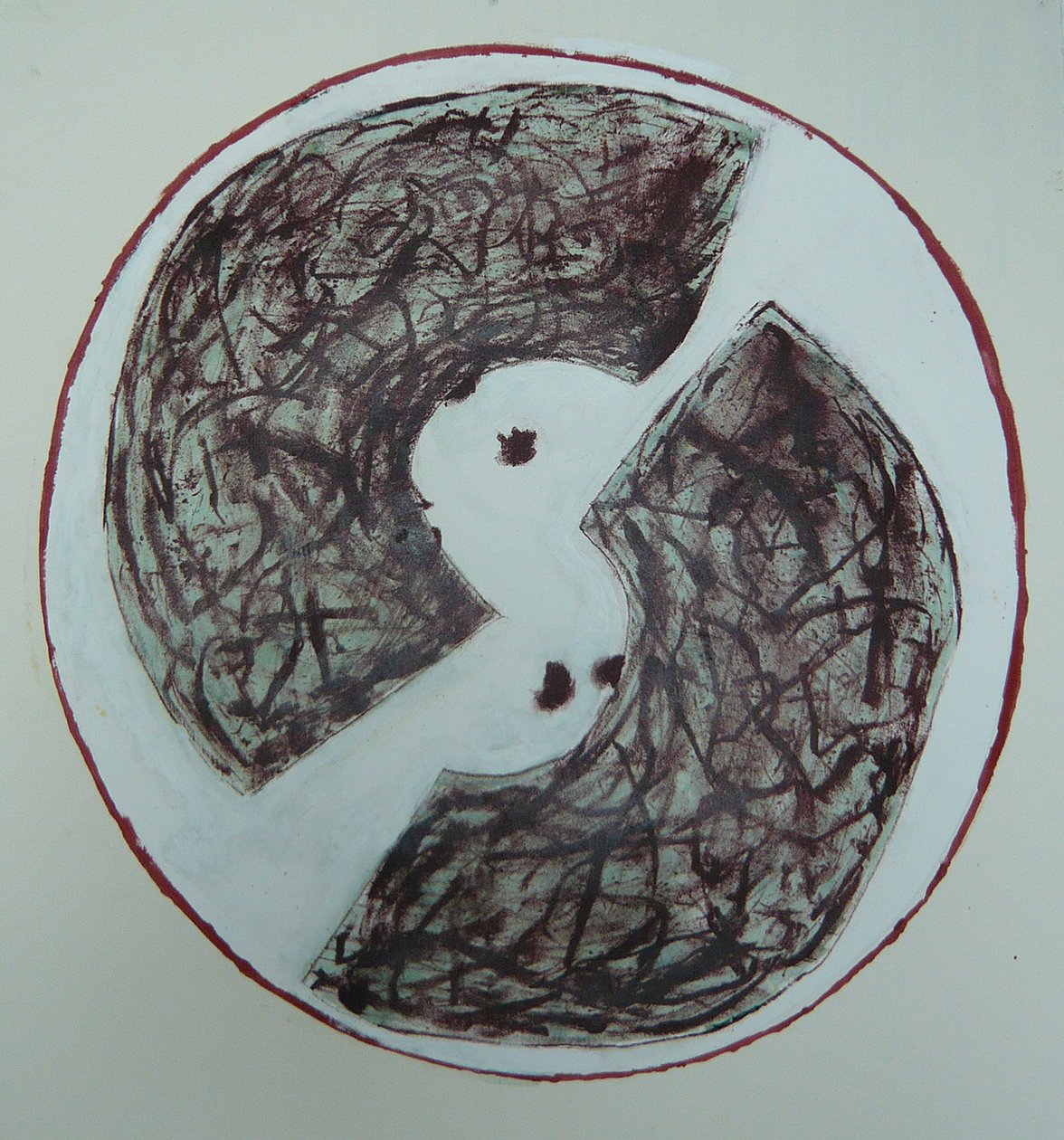Incarnata 1》，2008 年（石版画） 作者 马修·希尔顿