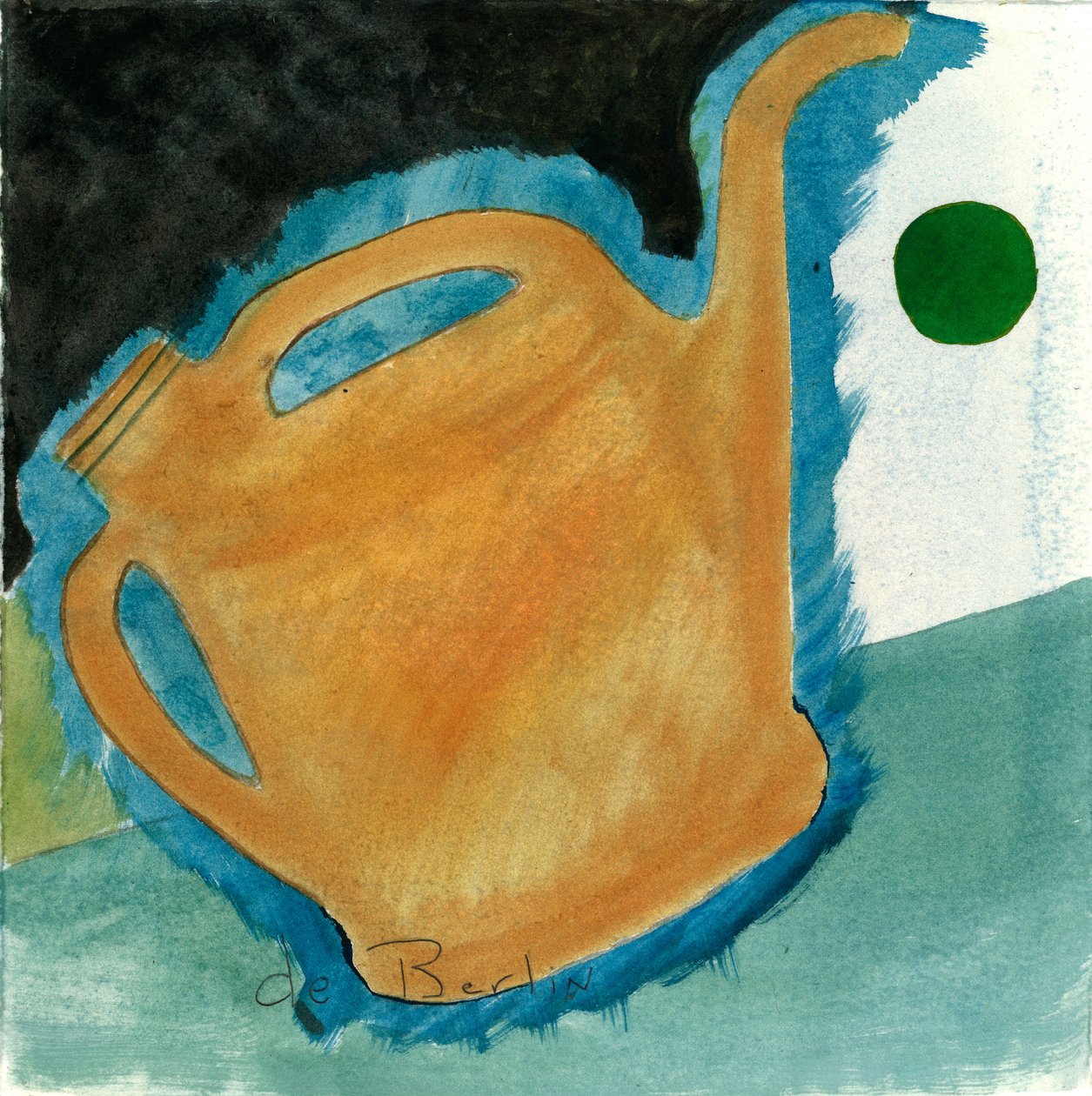 纪念品 2，2021 年（水彩画） 作者 马修·希尔顿