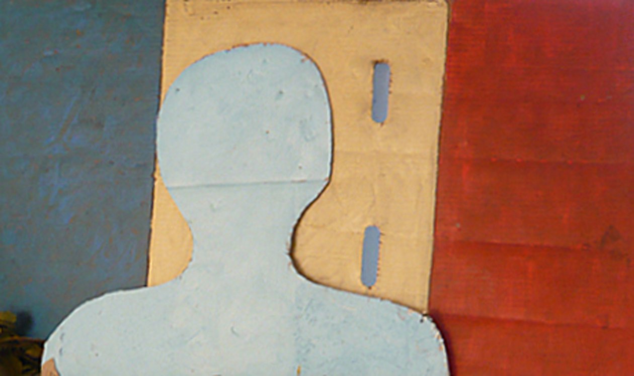 flip，2010 年（纸板油画） 作者 马修·希尔顿