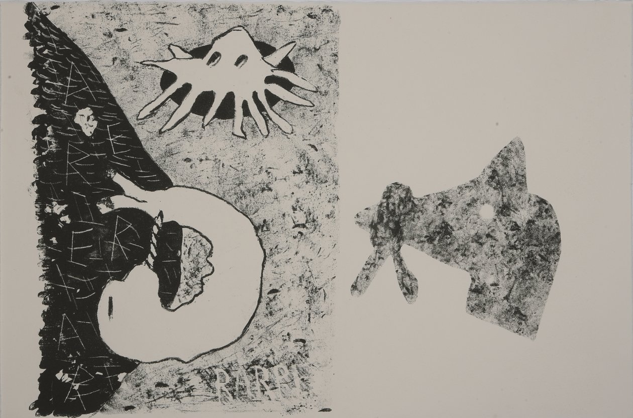 最后 x》，2009 年（石版画） 作者 马修·希尔顿