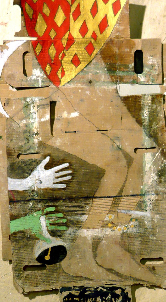 药膏，2010 年（混合媒介） 作者 马修·希尔顿