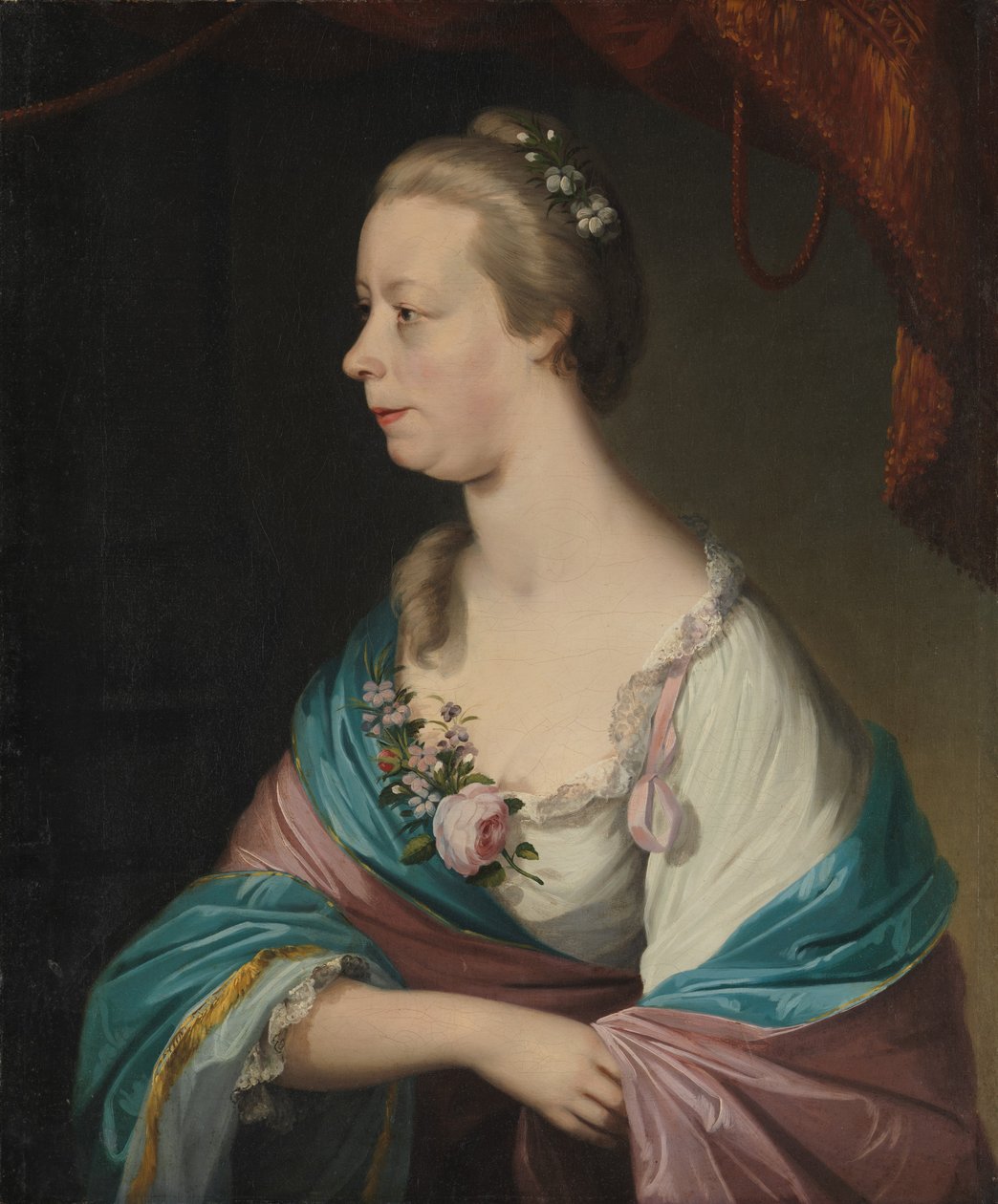 克里斯蒂安娜·斯蒂勒·基恩（Christiana Stille Keen） 1769年。 作者 马修·普拉特（Matthew Pratt）