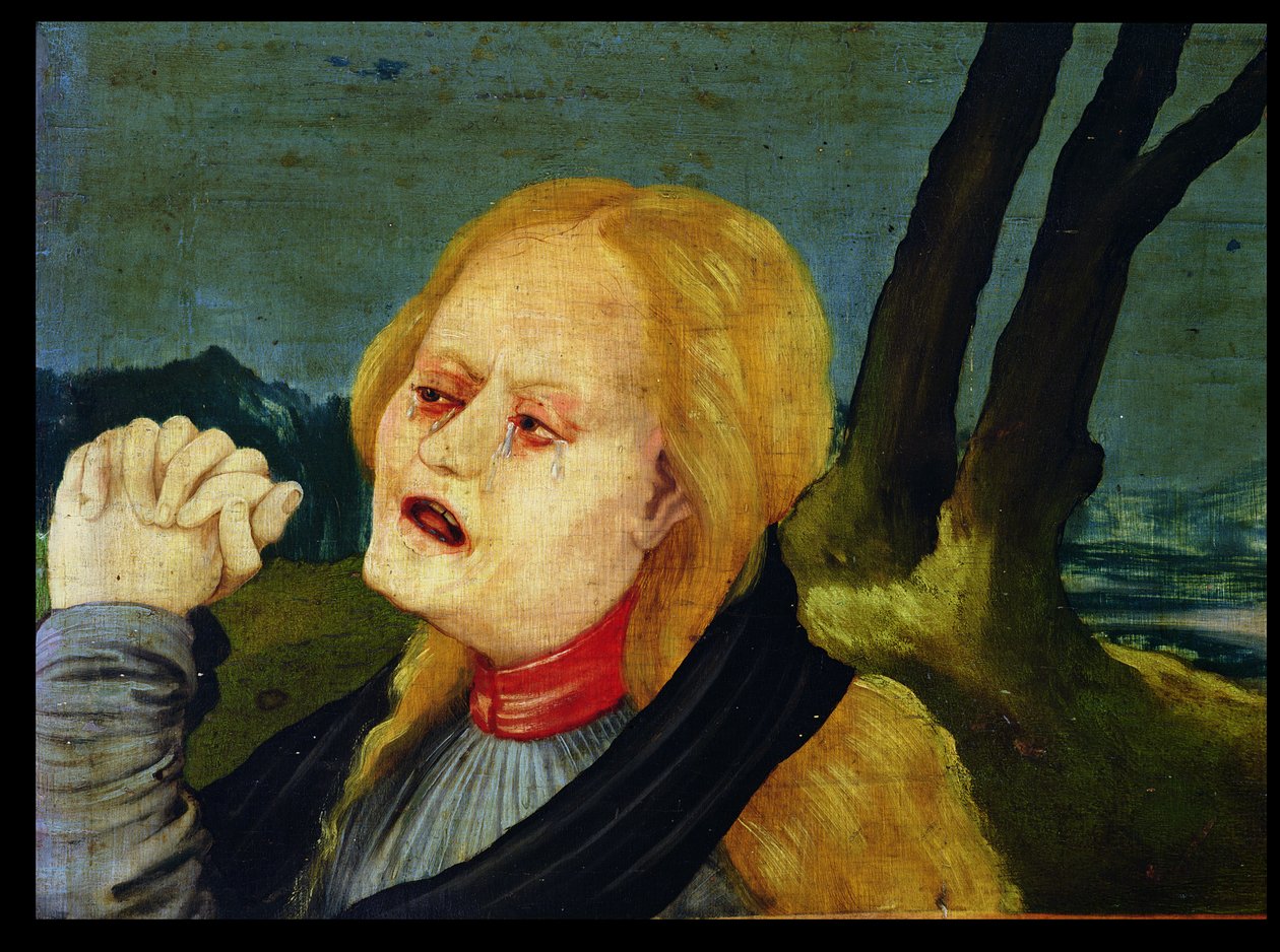 来自Isenheim Altarpiece的preslla面板的玛丽·玛德琳娜，c.1512-16 作者 马蒂亚斯·格鲁内瓦尔德