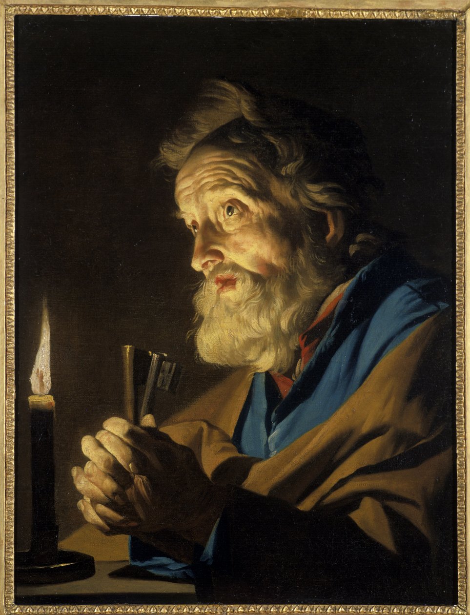 忏悔者彼得 作者 马蒂亚斯·斯托默（Matthias Stomer）
