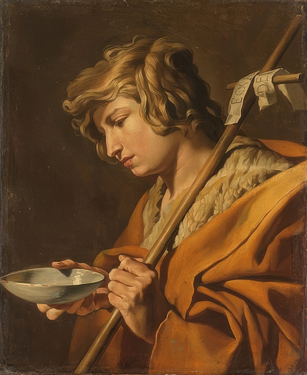 施洗约翰 作者 马蒂亚斯·斯托默（Matthias Stomer）