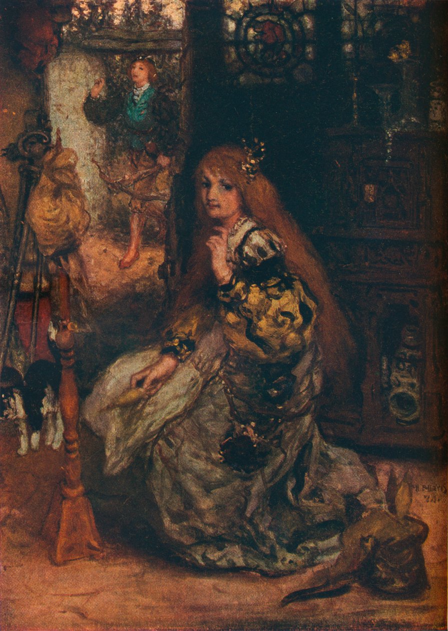 他来了，1874年 作者 马蒂斯·马里斯（Matthijs Maris）
