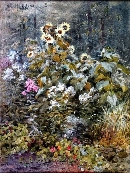 伯奇花园, Betws-y-coed 作者 莫德·纳夫特尔