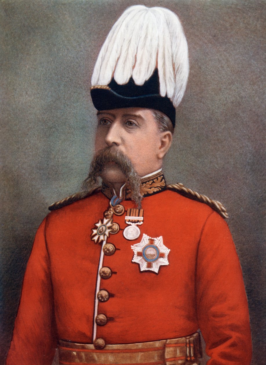 弗雷德里克-卡林顿爵士中将，关于在南非的特别服务，1902年。 作者 马尔与福克斯