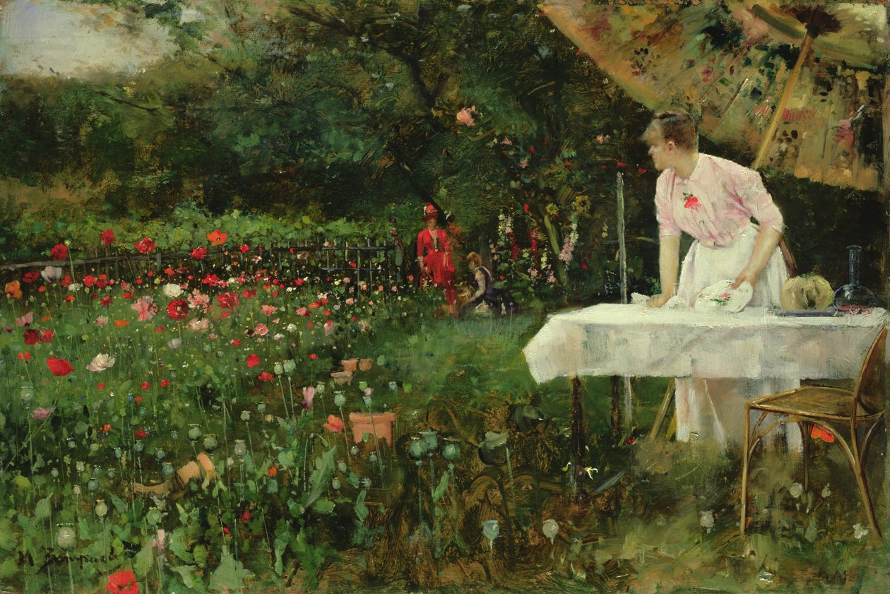 罂粟花园 作者 莫里斯·庞帕德（Maurice Bompard）