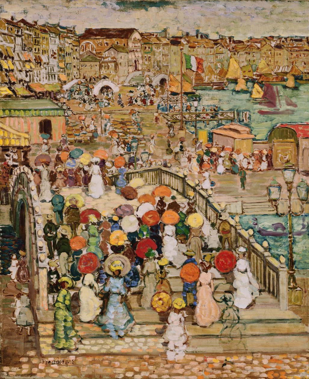 Ponte della Paglia 作者 莫里斯·巴西·普伦德加斯特