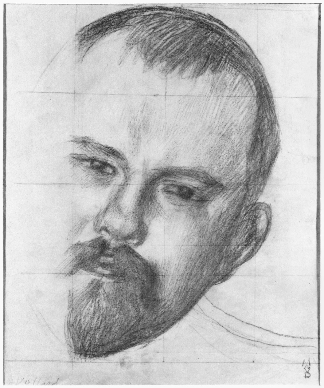 Ambroise Vollard（1868-1939）1899（铅笔和乐观） 作者 莫里斯·丹尼斯（Maurice Denis）