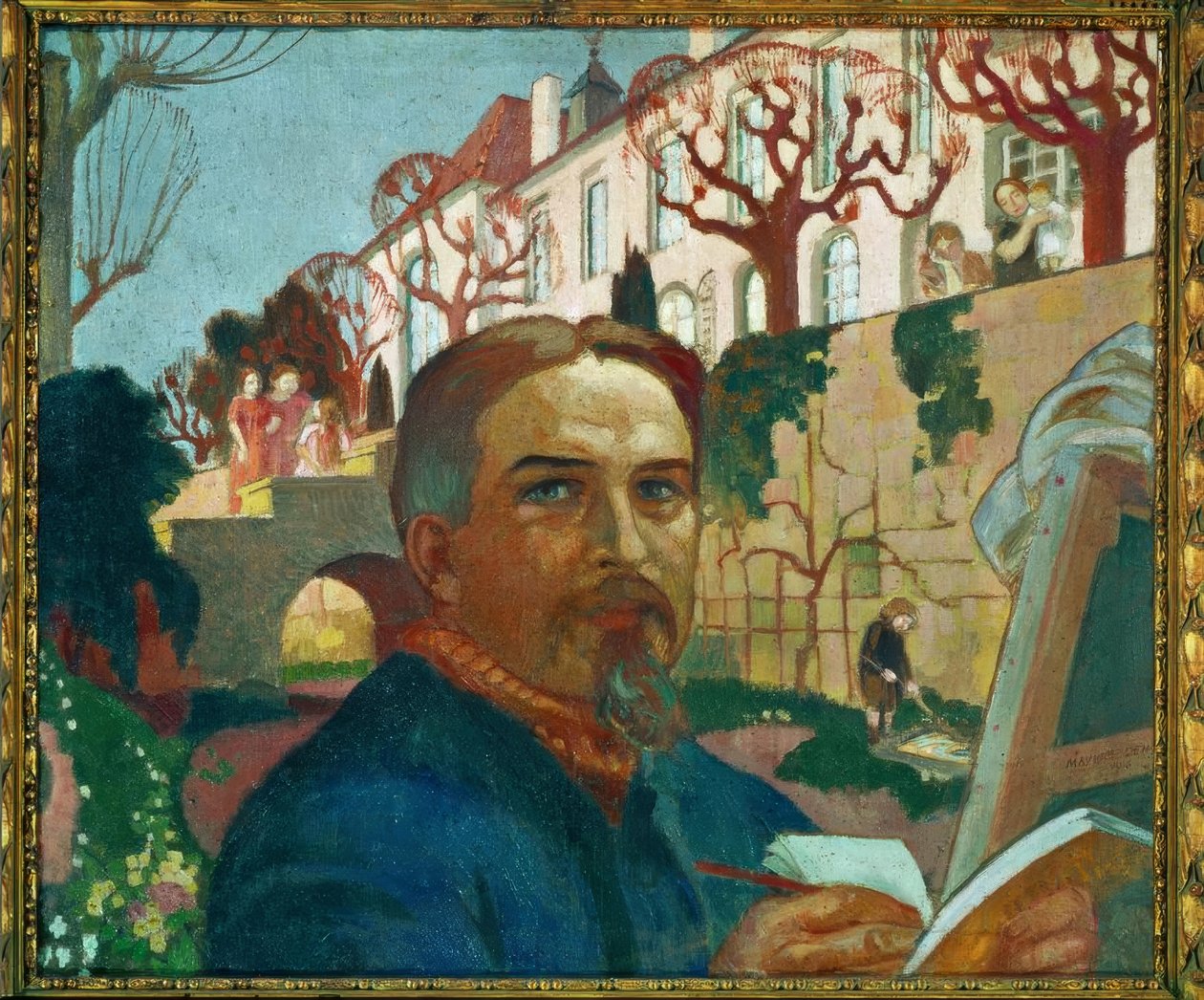 自画像 作者 莫里斯·丹尼斯（Maurice Denis）