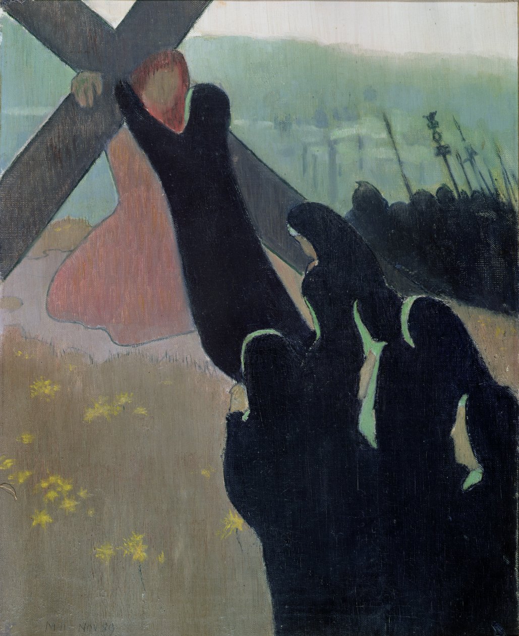 Calvary或，Calvary之路，1889年 作者 莫里斯·丹尼斯（Maurice Denis）
