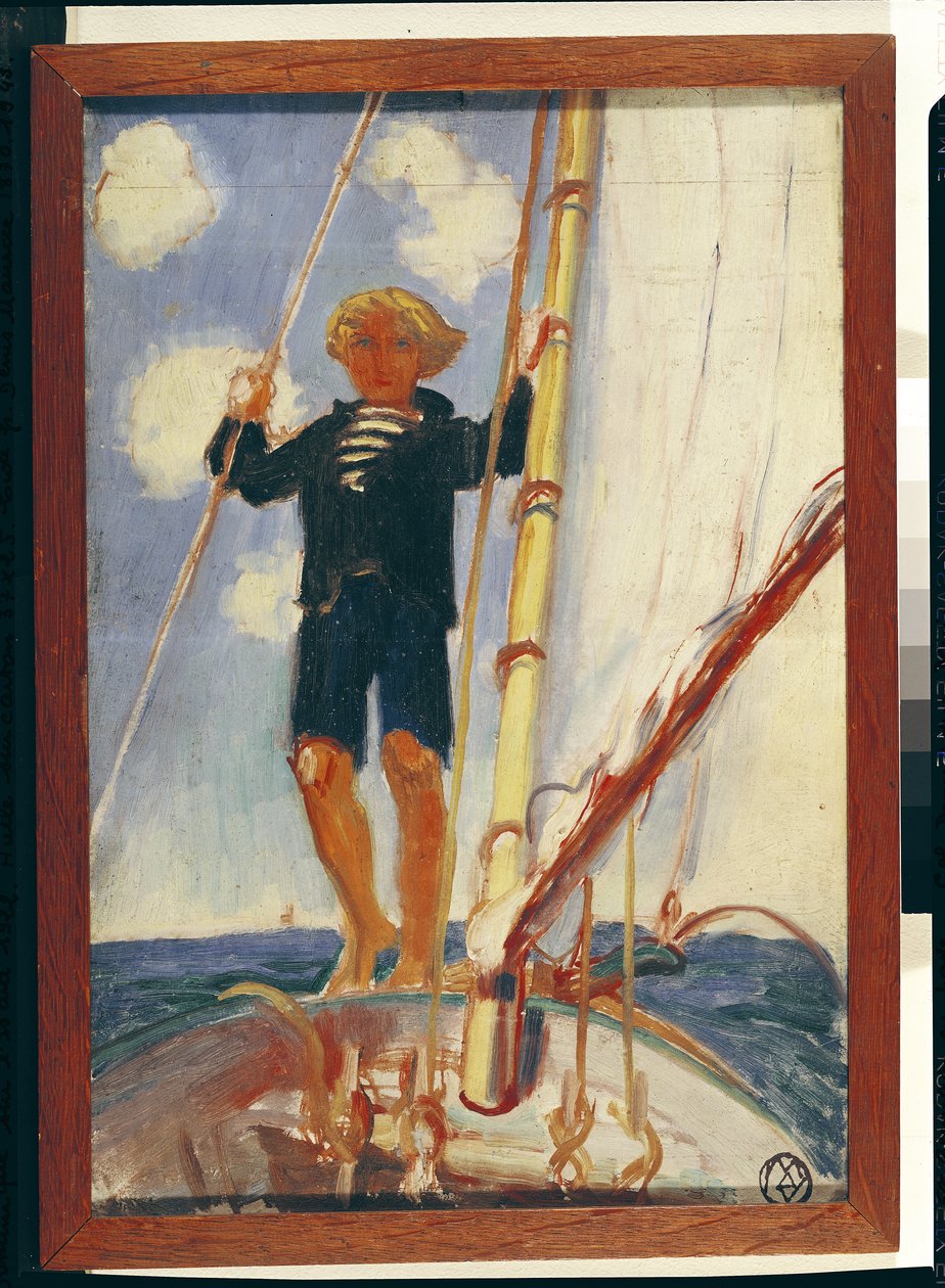 多米尼克在伊萨德，1923年 作者 莫里斯·丹尼斯（Maurice Denis）