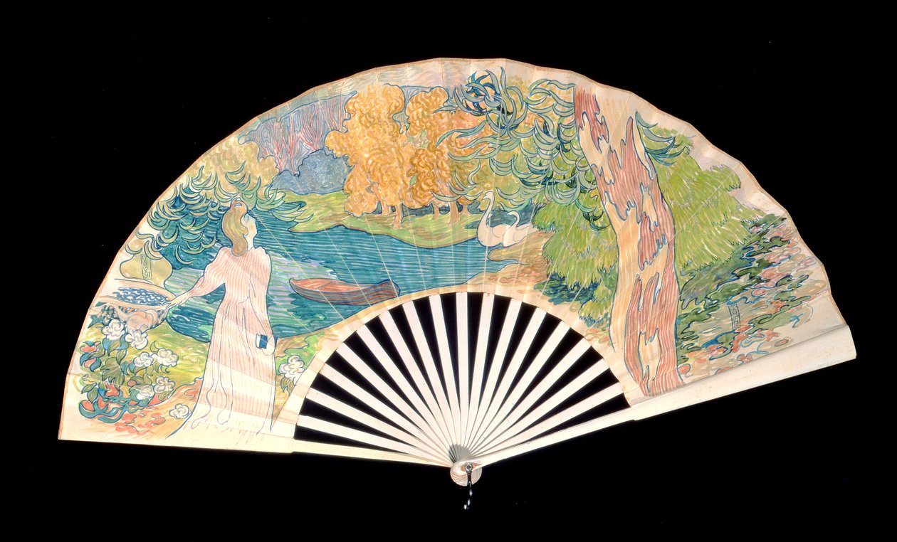 订婚扇，1891年 作者 莫里斯·丹尼斯（Maurice Denis）