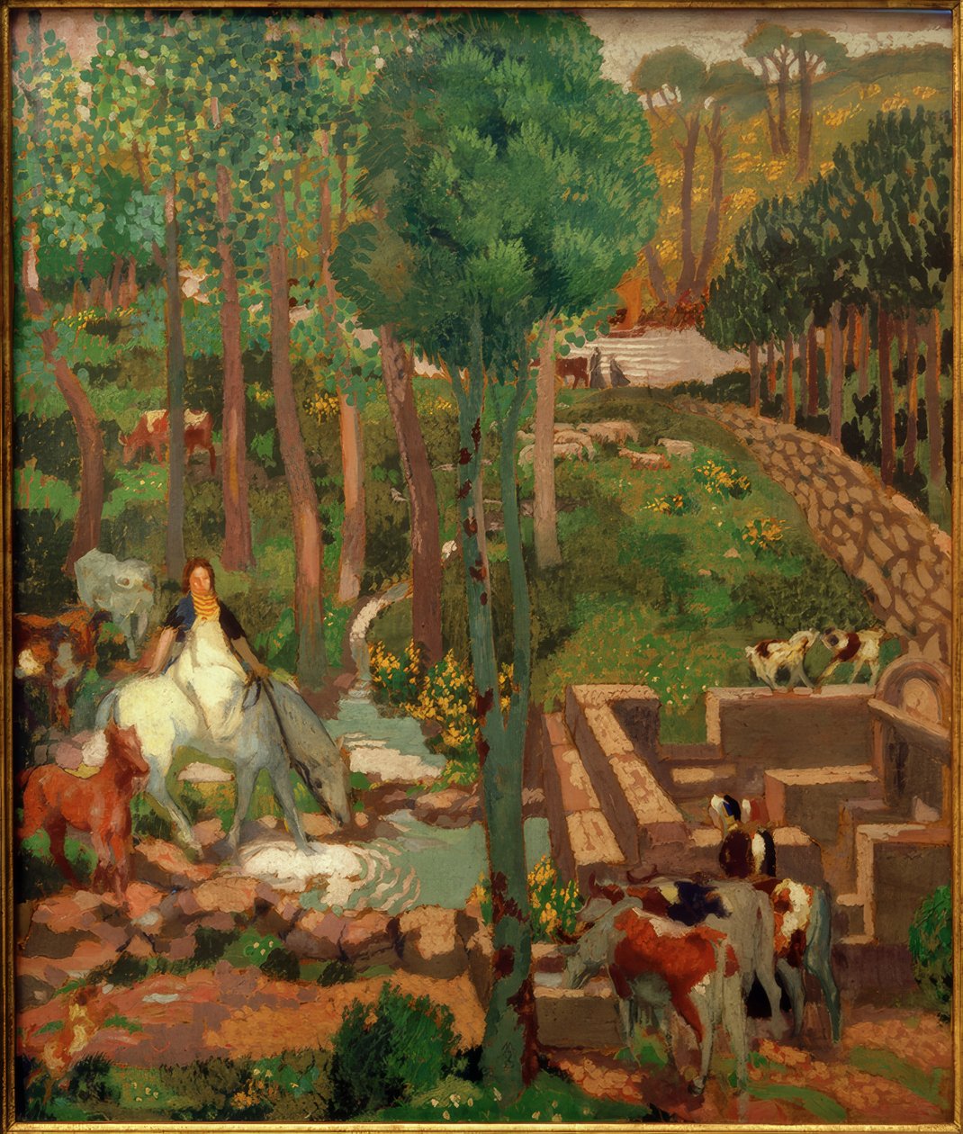 埃波纳，羊群女神 作者 莫里斯·丹尼斯（Maurice Denis）