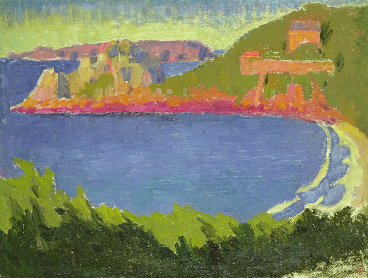 Trestrignel的晚上涨潮，c.1910 作者 莫里斯·丹尼斯（Maurice Denis）