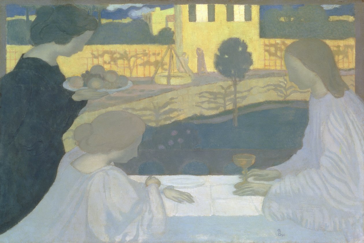 玛莎和玛丽，1896年（见183457） 作者 莫里斯·丹尼斯（Maurice Denis）