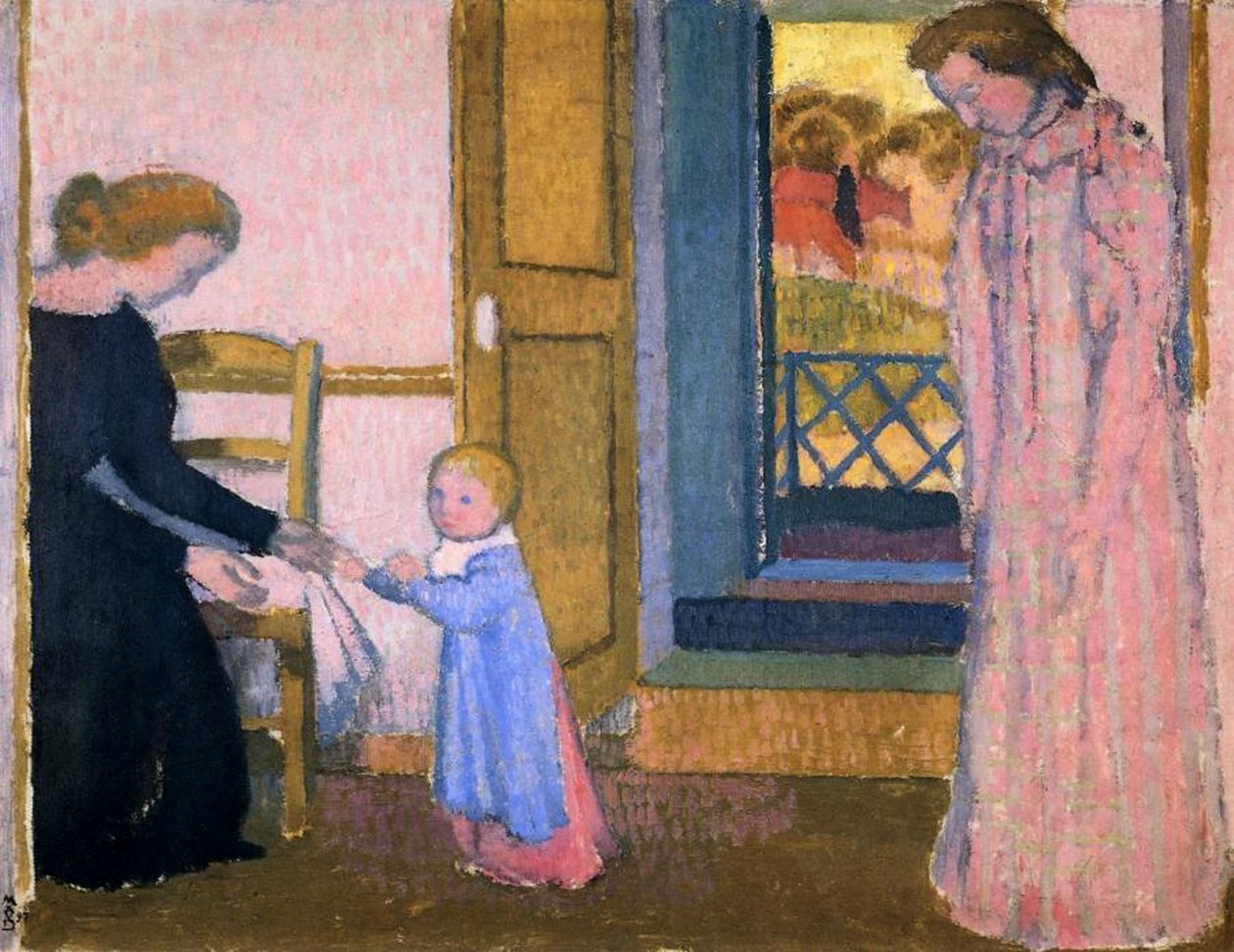 诺埃尔的第一步，1897年 作者 莫里斯·丹尼斯（Maurice Denis）