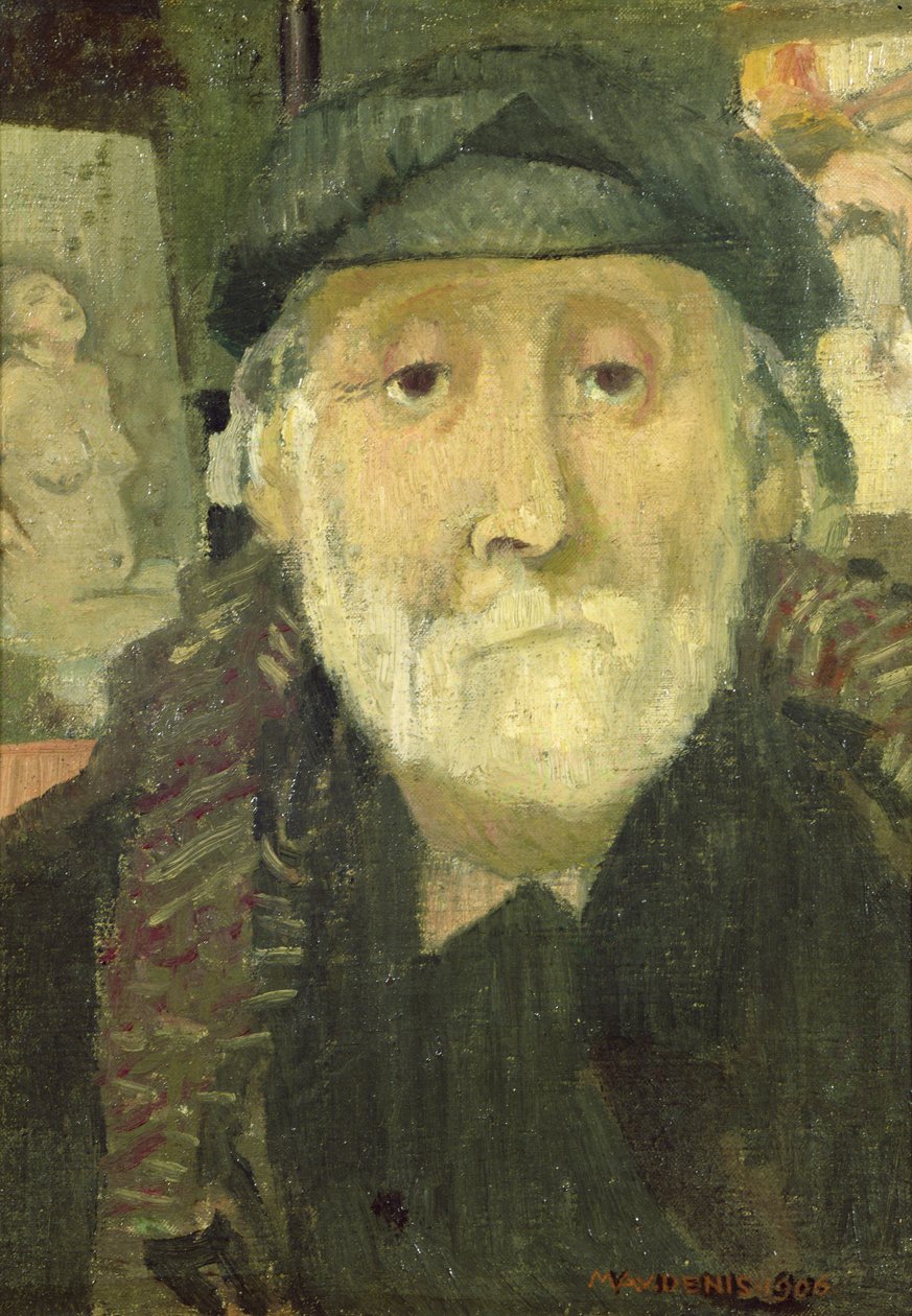 埃德加德加（1834-1917）1906年的肖像 作者 莫里斯·丹尼斯（Maurice Denis）