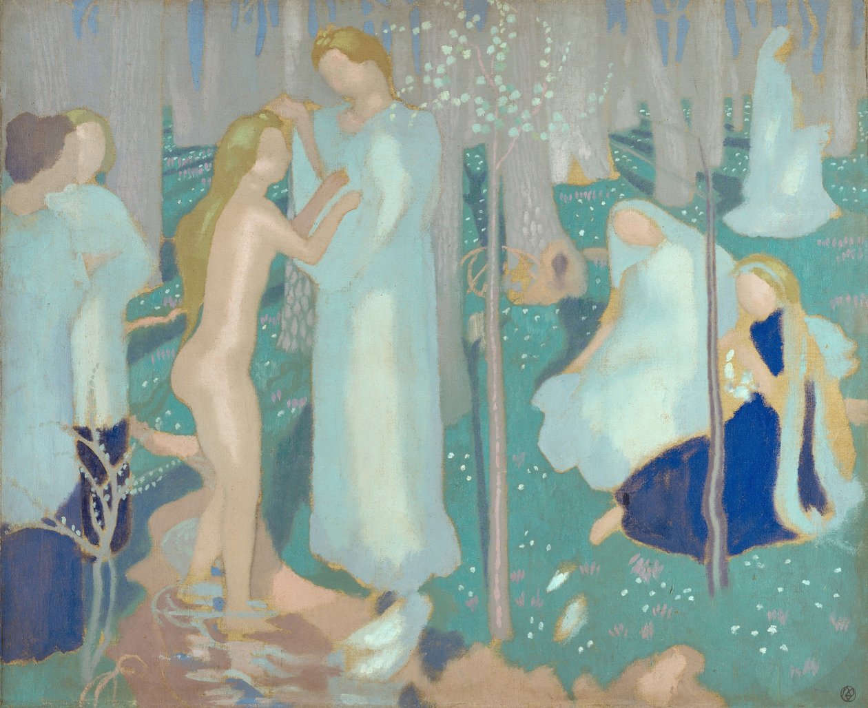 春天，c.1894-99 作者 莫里斯·丹尼斯（Maurice Denis）