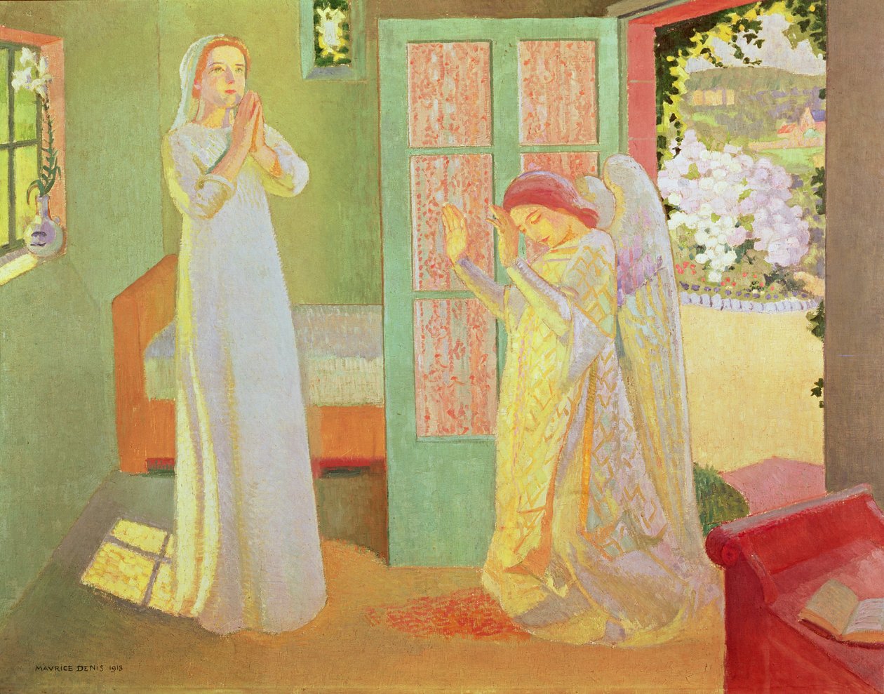 1913年的报喜 作者 莫里斯·丹尼斯（Maurice Denis）