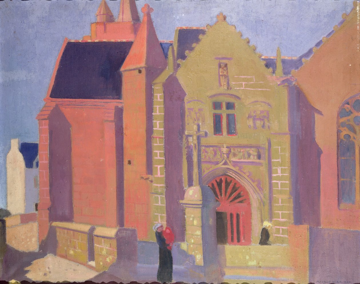 1923年Perros-Guirac的Notre-Dame de la Clarte教堂 作者 莫里斯·丹尼斯（Maurice Denis）