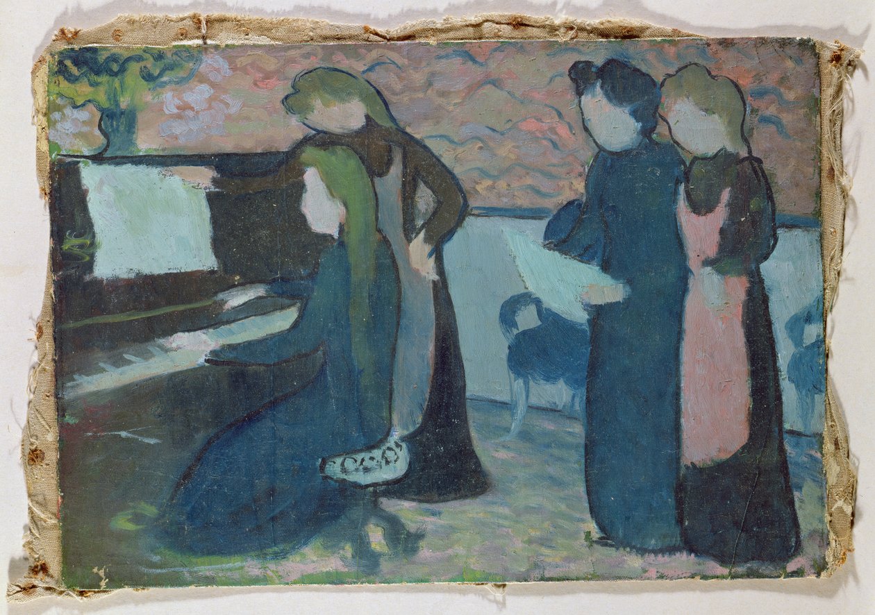 音乐家，c.1892 作者 莫里斯·丹尼斯（Maurice Denis）