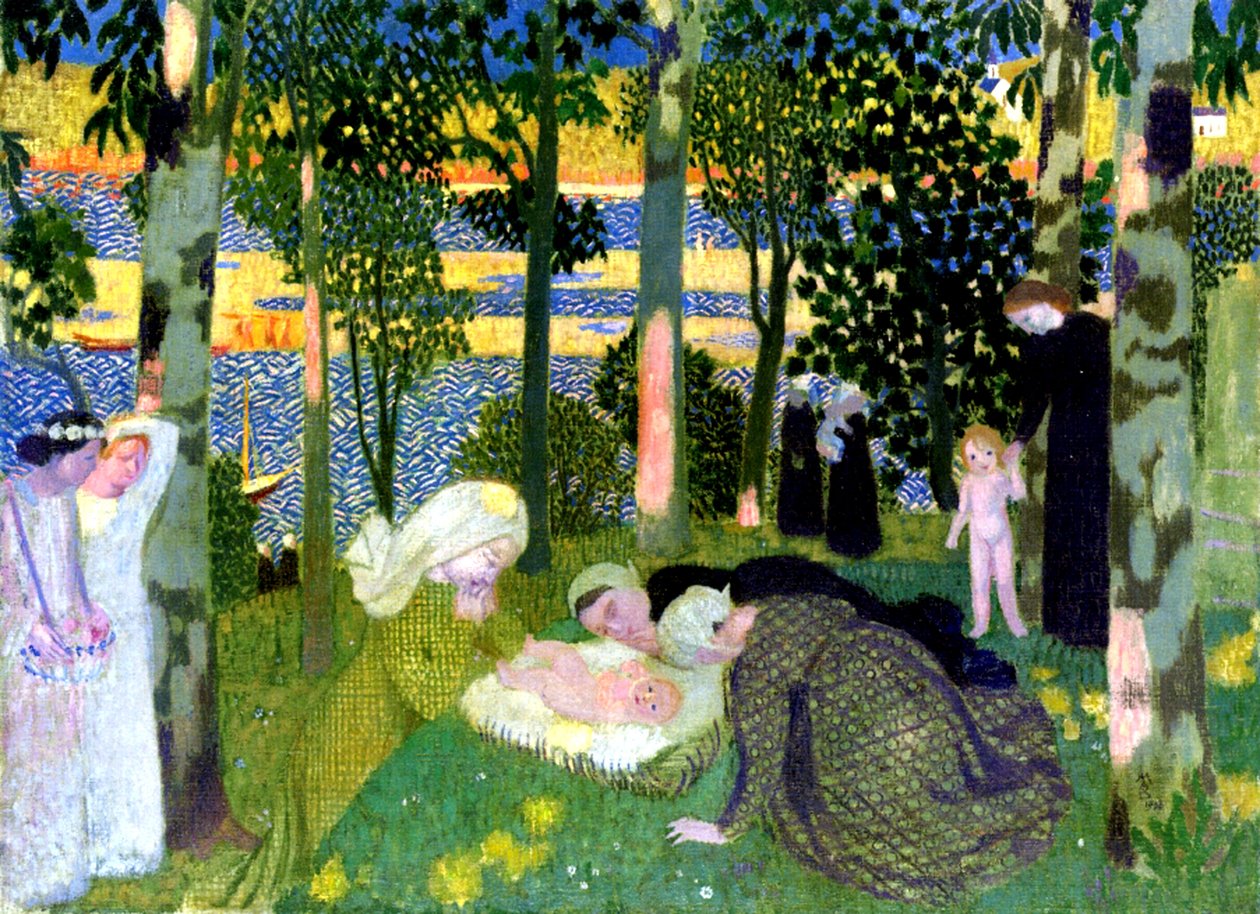 新生，1900年 作者 莫里斯·丹尼斯（Maurice Denis）
