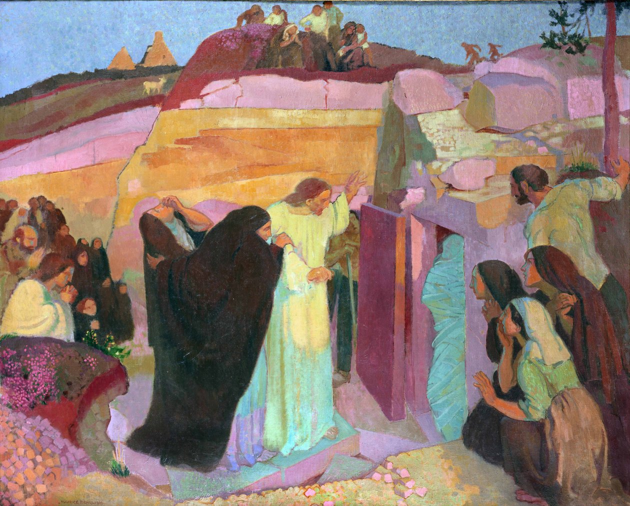 拉撒路的崛起，1919年 作者 莫里斯·丹尼斯（Maurice Denis）