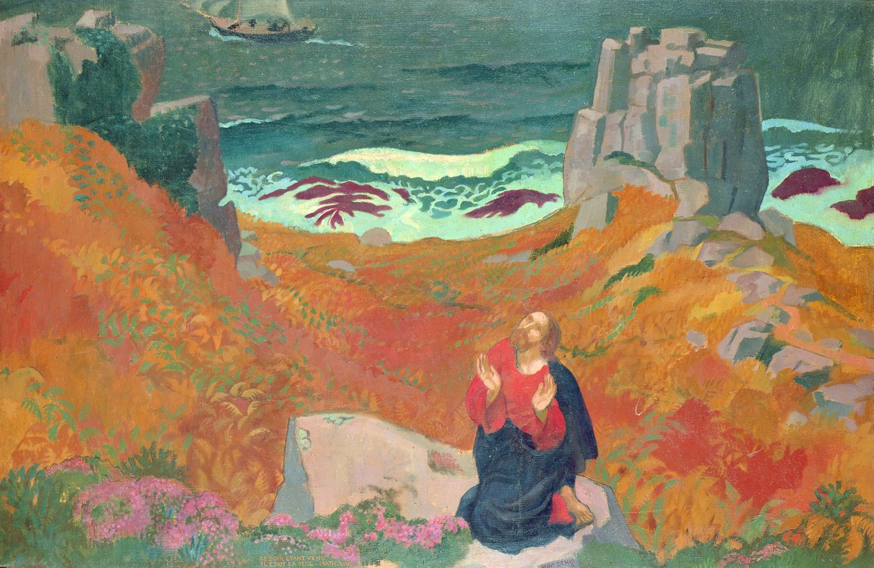 1918年基督的孤独 作者 莫里斯·丹尼斯（Maurice Denis）