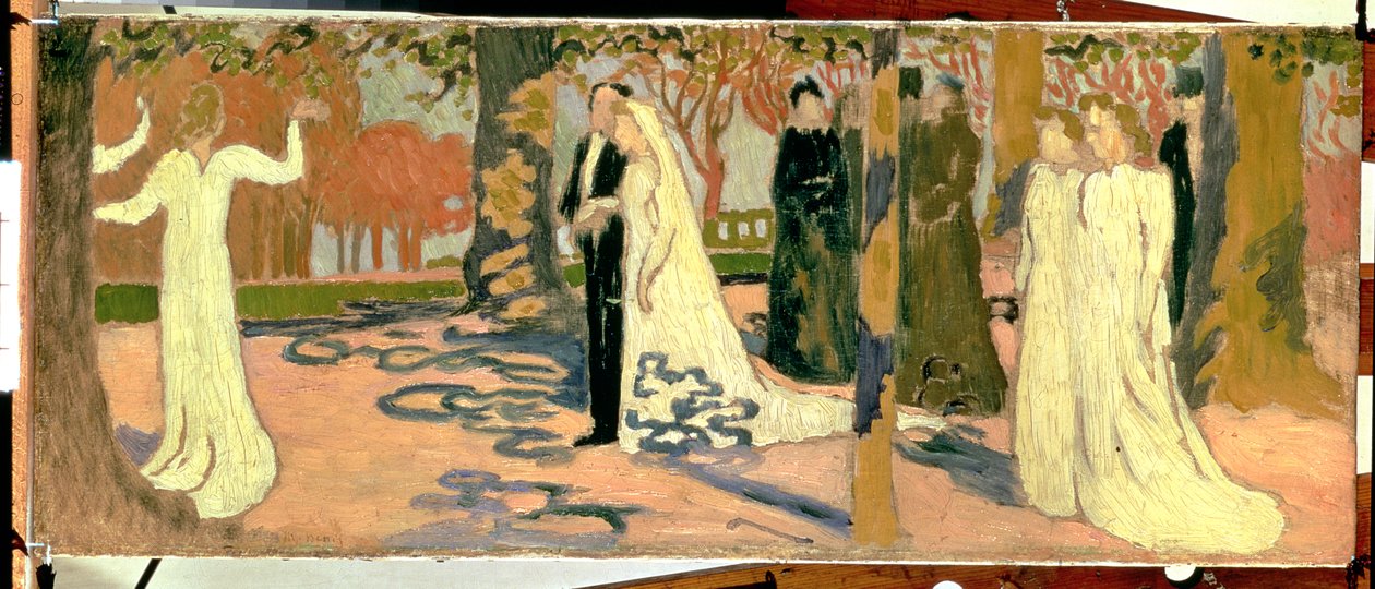 婚礼游行，c.1892-93 作者 莫里斯·丹尼斯（Maurice Denis）