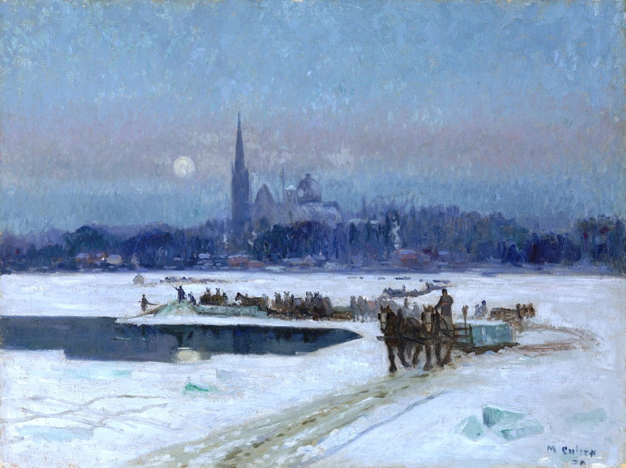 冰刀，Longueuil 作者 莫里斯·加尔布雷思·库伦