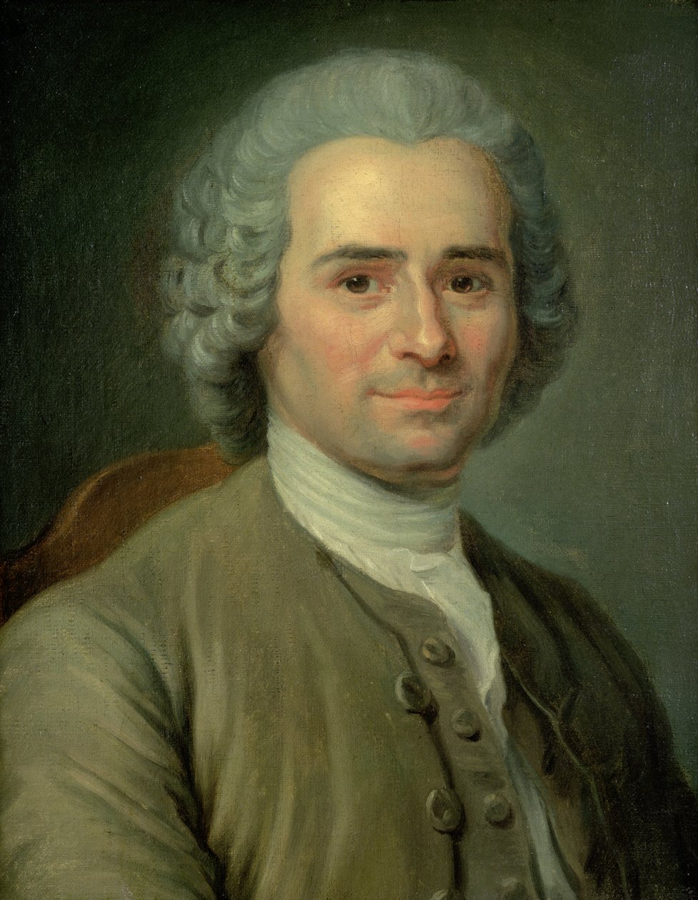 Jean-Jacques Rousseau（1712-78） 作者 莫里斯·昆汀·德拉图尔