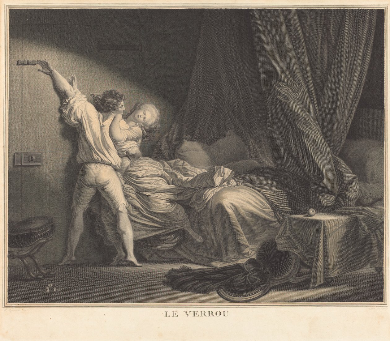 锁 作者 莫里斯·布洛特（Jean Honoré Fragonard）