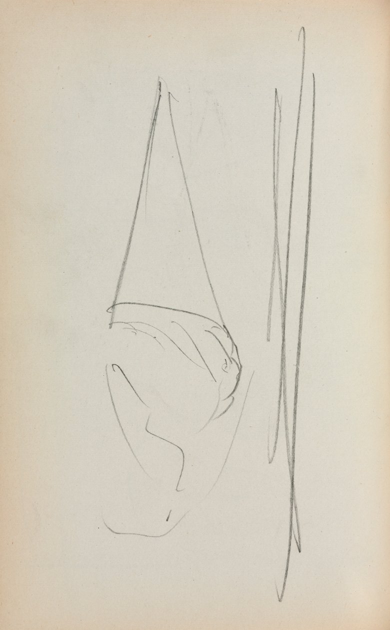 意大利素描本：起航页69，1898-1899。 作者 莫里斯·巴西·普伦德加斯特