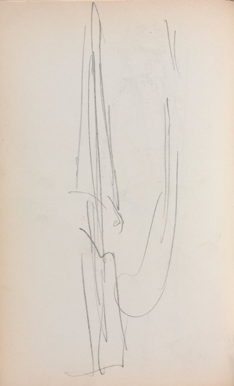 意大利素描本：扬帆第71页，1898-1899年。 作者 莫里斯·巴西·普伦德加斯特