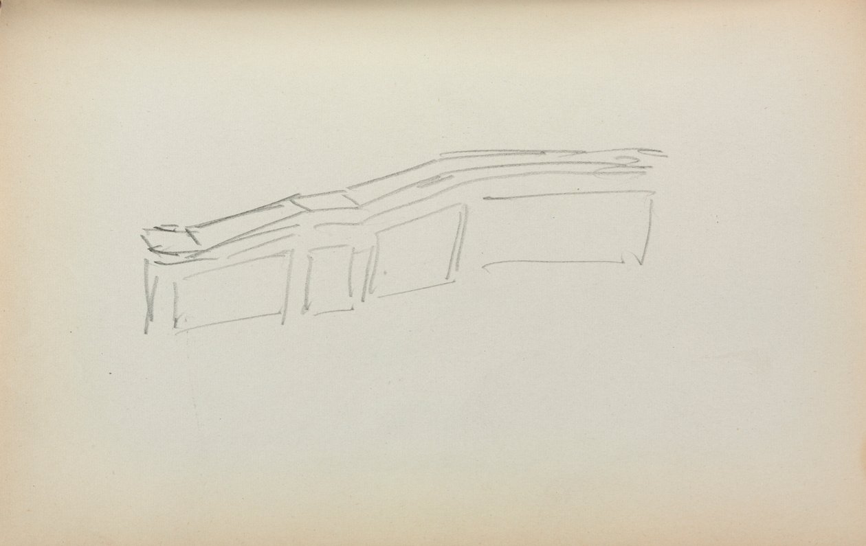 意大利素描本：正方形和矩形，第1898-1899页，第59页。 作者 莫里斯·巴西·普伦德加斯特