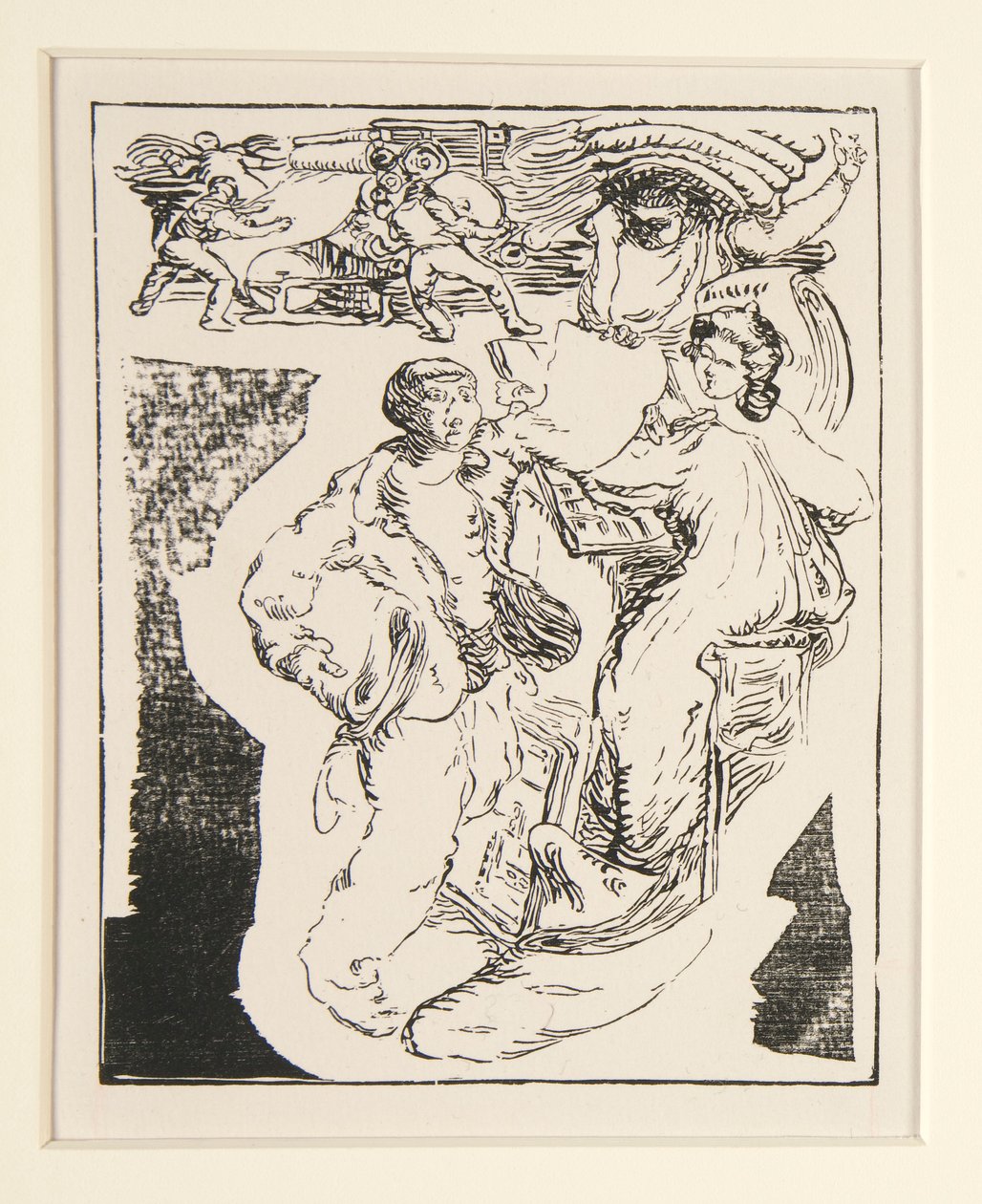 Les camelots de la Pensee; Camelot and paper, 第 29 页 作者 莫里斯·德尔库特（Maurice Delcourt）