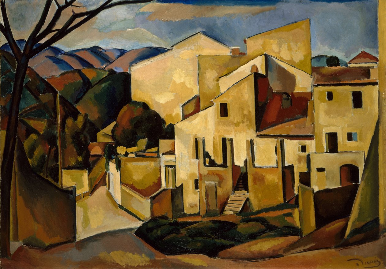 Cagnes，1910 作者 莫里斯·丹尼斯（Maurice Denis）
