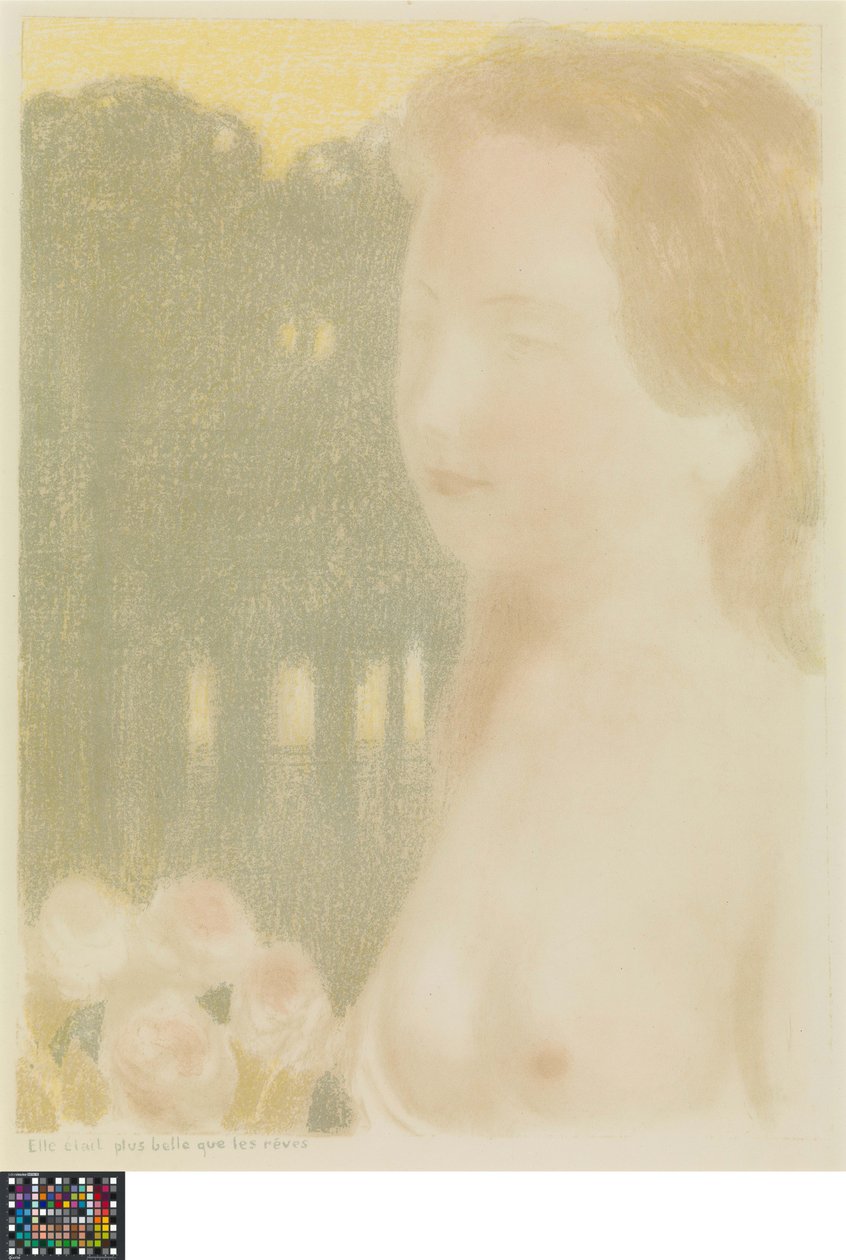 她比梦更美，选自《爱》系列 作者 莫里斯·丹尼斯（Maurice Denis）