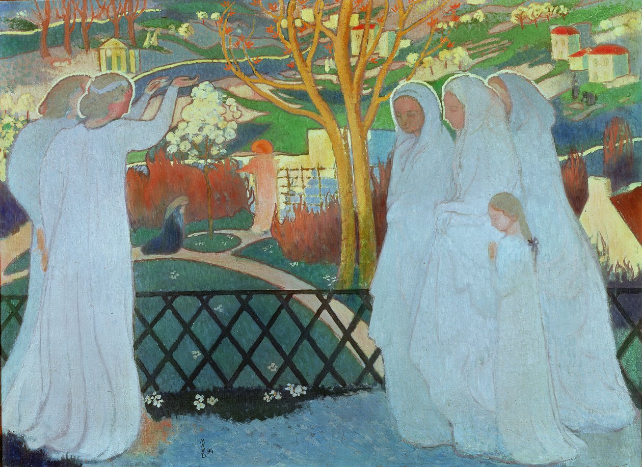 圣墓女仆，1894年 作者 莫里斯·丹尼斯（Maurice Denis）