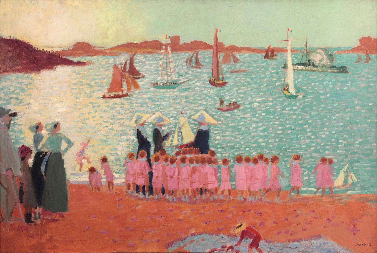 夏令营夏令营，1913年。 作者 莫里斯·丹尼斯（Maurice Denis）