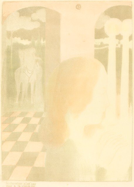 骑士没有死于十字军东征 作者 莫里斯·丹尼斯（Maurice Denis）