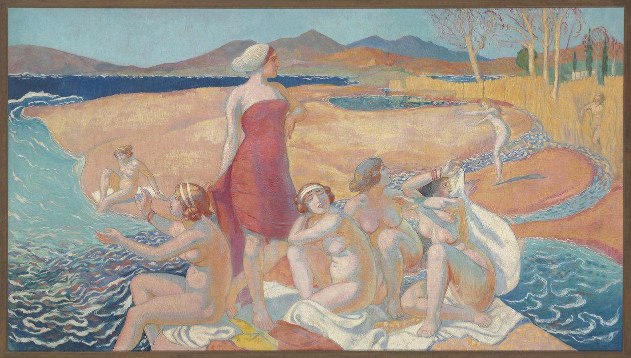 尤利西斯的觉醒。 作者 莫里斯·丹尼斯（Maurice Denis）